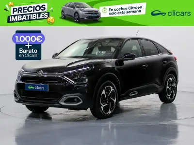 Usado Citroën C4 PureTech 130 CV (95 kW) 2021 Negro Berlina