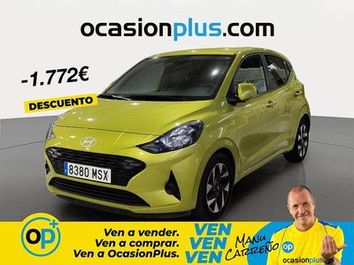 Usado Hyundai i10 67 CV (49 kW) 2024 Verde Utilitario
