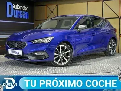 Usado Seat Leon FR 150 CV (110 kW) 2020 Azul Utilitario