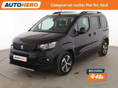 Usado Peugeot Rifter GT 131 CV (96 kW) 2019 Negro Monovolumen