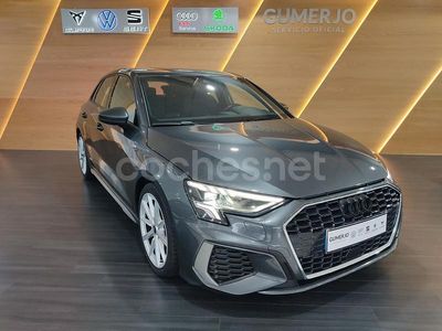 Usado Audi A3 S-Line 116 CV (85 kW) 2021 Gris / plata Berlina