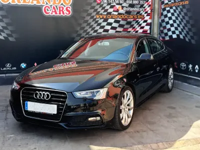Usado Audi A5 Sportback Advanced Plus 177 CV (130 kW) 2016 Negro Utilitario