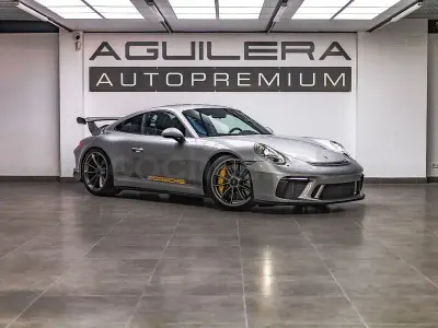 Usado Porsche 911 GT3 500 CV (367 kW) 2017 Gris / plata Coupe