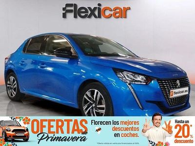Usado Peugeot 208 Allure 100 CV (73 kW) 2023 Azul Utilitario
