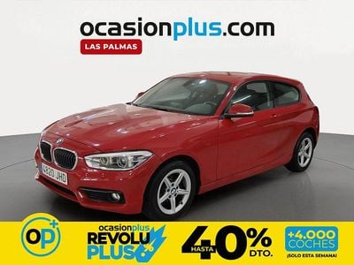 Usado BMW 118 136 CV (100 kW) 2015 Rojo Utilitario