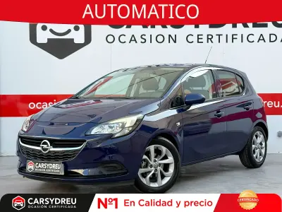 Usado Opel Corsa Selective 90 CV (66 kW) 2015 Azul Utilitario