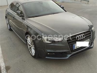 Usado Audi A5 Sportback S-Line 204 CV (150 kW) 2015 Gris / plata Utilitario