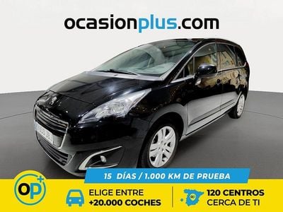Negro Usado 2014 Peugeot 5008 Allure Monovolumen | 7980 € (Buen precio)