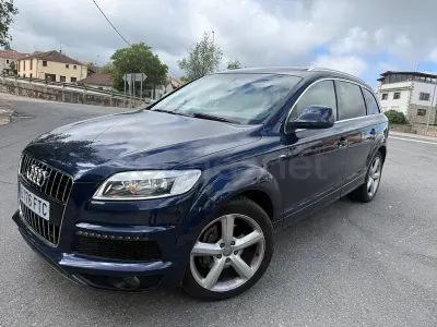 Usado Audi Q7 S-Line 240 CV (176 kW) 2008 Azul SUV
