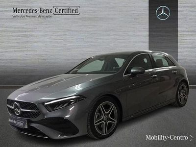 Usado Mercedes A180 AMG line 116 CV (85 kW) 2024 Gris montaña Berlina