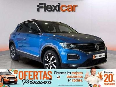 Usado VW T-Roc Advance 116 CV (85 kW) 2018 Azul SUV