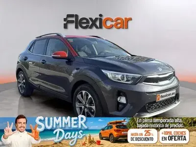 Usado Kia Stonic 100 CV (73 kW) 2019 Negro SUV
