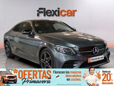 Usado Mercedes C220 194 CV (142 kW) 2019 Gris Coupe
