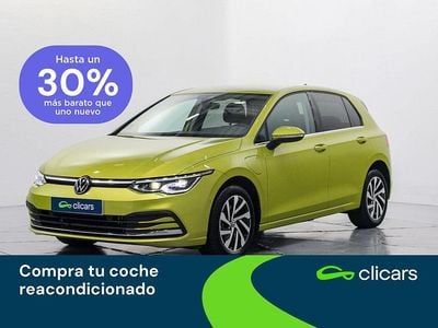 Amarillo Usado 2022 VW Golf VIII | 23.490 € (Buen precio)
