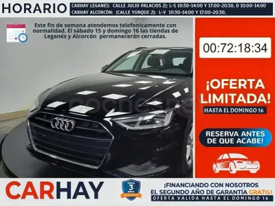 Usado Audi A4 Advanced Plus 151 CV (111 kW) 2021 Negro Familiar
