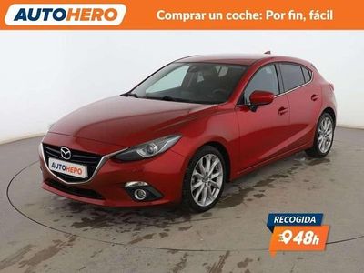 Usado Mazda 3 Luxury 120 CV (88 kW) 2016 Rojo Utilitario