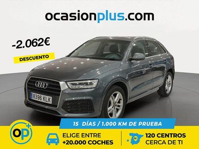 Usado Audi Q3 Sport 120 CV (88 kW) 2018 Gris SUV
