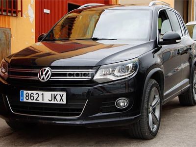 Usado VW Tiguan R-line 150 CV (110 kW) 2015 Negro SUV