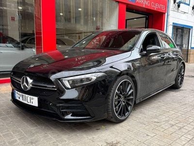 Usado Mercedes A35 AMG 306 CV (225 kW) 2021 Negro Berlina
