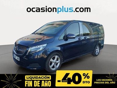 Azul Usado 2016 Mercedes V220 Monovolumen | 28.890 € (Precio justo)