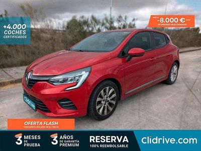 Usado Renault Clio V Intens 101 CV (74 kW) 2020 Rojo Utilitario