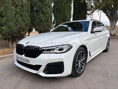 Usado BMW 530e 292 CV (214 kW) 2021 Blanco Familiar