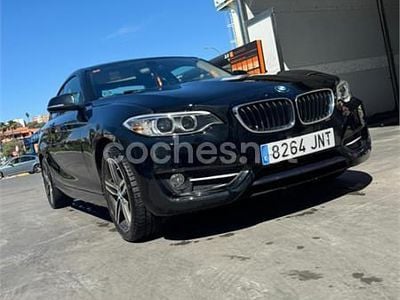 Usado BMW 220 Sport Line 184 CV (135 kW) 2016 Negro Coupe