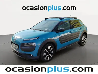 Usado Citroën C4 Cactus PureTech 110 CV (80 kW) 2018 Azul Utilitario