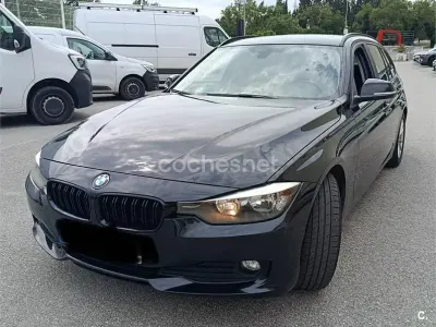 Usado BMW 320 Efficient Dynamics 163 CV (119 kW) 2015 Negro Familiar