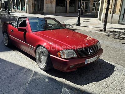 Usado Mercedes SL320 231 CV (169 kW) 1995 Granate Descapotable