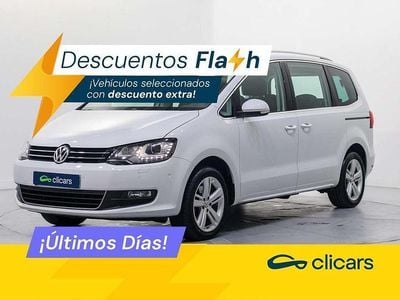 Usado VW Sharan Advance 184 CV (135 kW) 2017 Blanco Monovolumen