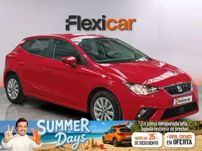 Usado Seat Ibiza Reference 95 CV (69 kW) 2019 Rojo Utilitario