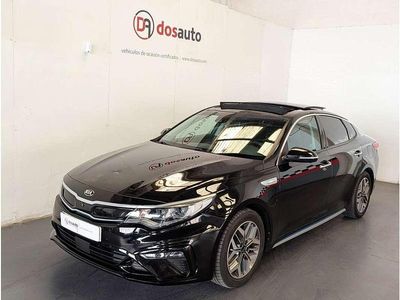 Usado Kia Optima Hybrid 205 CV (150 kW) 2020 Negro Berlina