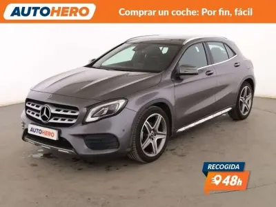Usado Mercedes GLA200 AMG line 135 CV (99 kW) 2017 Gris SUV