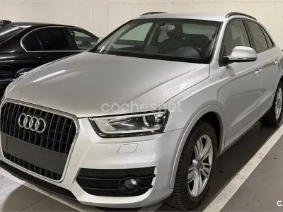 Usado Audi Q3 Ambition 177 CV (130 kW) 2013 Gris / plata SUV