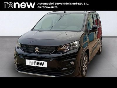 Usado Peugeot Rifter GT-line 110 CV (80 kW) 2019 Negro Monovolumen