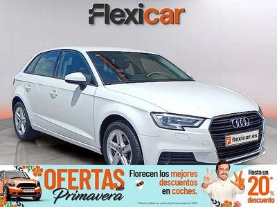 Usado Audi A3 116 CV (85 kW) 2019 Blanco Berlina