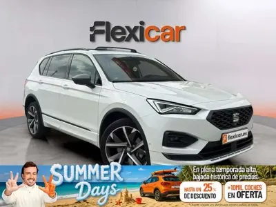Usado Seat Tarraco 4Drive 200 CV (147 kW) 2022 Blanco SUV