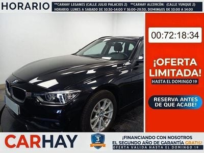 Usado BMW 318 150 CV (110 kW) 2019 Negro Familiar
