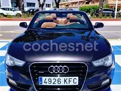 Usado Audi A5 Cabriolet S-Line 245 CV (180 kW) 2012 Negro Descapotable