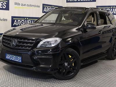 Usado Mercedes ML63 AMG AMG 525 CV (386 kW) 2014 Verde SUV
