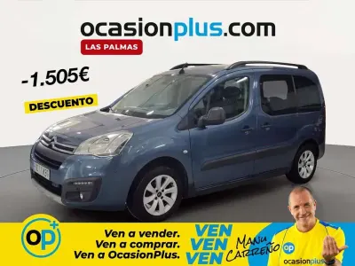 Usado Citroën Berlingo 99 CV (72 kW) 2017 Azul Monovolumen