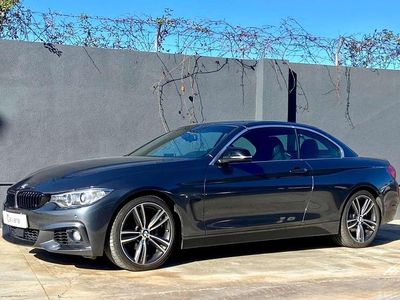 Usado BMW 420 Cabriolet 190 CV (139 kW) 2017 Gris Descapotable