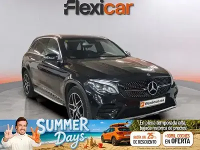Usado Mercedes GLC250 204 CV (150 kW) 2018 Negro SUV