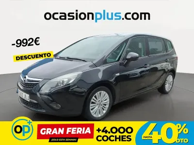 Usado Opel Zafira Selective 136 CV (100 kW) 2016 Negro Monovolumen