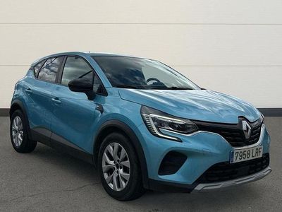 Usado Renault Captur Intens 90 CV (66 kW) 2021 Azul SUV