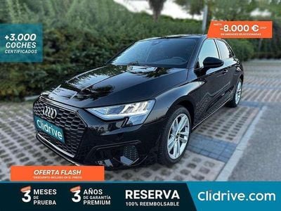 Usado Audi A3 Sportback Advanced 110 CV (80 kW) 2022 Negro Utilitario