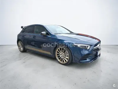 Usado Mercedes A35 AMG 306 CV (225 kW) 2019 Azul Berlina