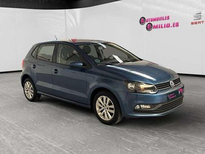 Usado VW Polo Edition 75 CV (55 kW) 2015 Azul Utilitario