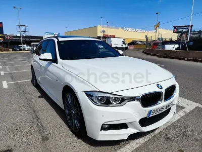 Usado BMW 318 M Sport 150 CV (110 kW) 2018 Blanco Familiar